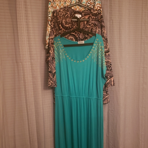 Plus size lot 1x Ruby rd & D&Co, Glitterscope - Picture 1 of 9